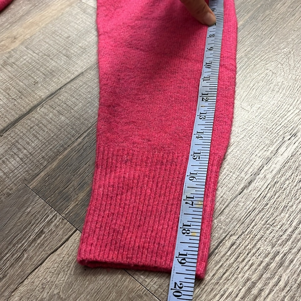 Vince Camuto Oversized Sweater Drop Shoulder Pink Comfy Sweater Women’s Size L - Picture 12 of 14